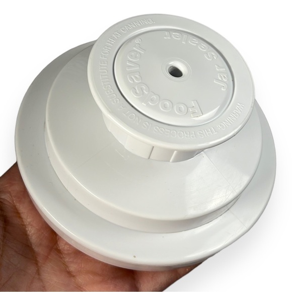 FoodSaver Wide‎ Mouth Jar Sealer for Vacuum Sealer Food Storage w/Accessory Hose - Picture 2 of 4